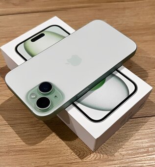 iPhone 15 Zelená BATERIE 100% TOP - 5