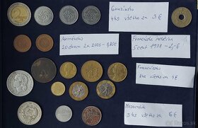 Zbierka mincí - Ázia, Afrika, Indonézia, Latinská Ame (dopl) - 5