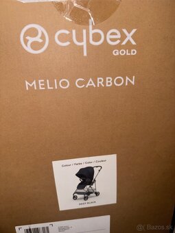 Kočík Melio Cybex Carbon Black - 5