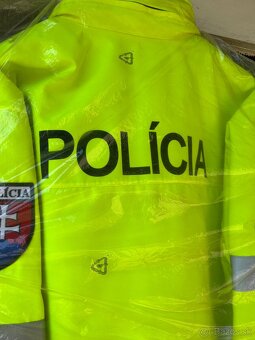 Predám novú reflexnú policajnú vetrovku – veľkosť UNI - 5