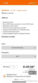 OBI INTERIEROVE DVERE PRAVÉ 90cm - 5