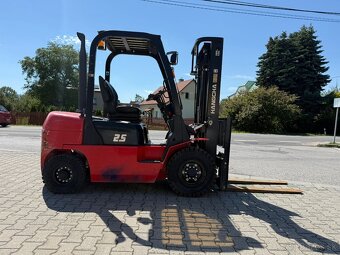 Vysokozdvižný vozík HANGCHA CPCD 25, nosnost 2500 kg - 5