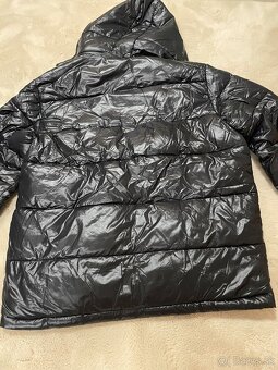 Moncler čierna bunda L - 5