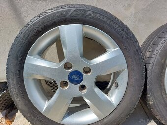 Alu disky s letnymi pneu na Ford Fiesta - 5