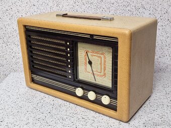 ☆ starožitné elektronkove radio Tesla 3101B / TOP STAV - 5
