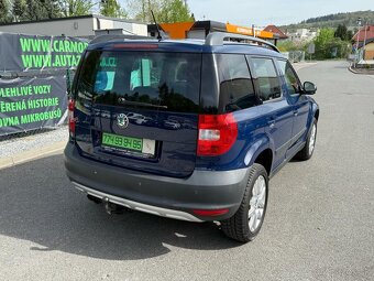 ► ŠKODA YETI 2,0 TDI 4x4 - 125 kW, PARK. SENZORY, NAVI ◄ - 5