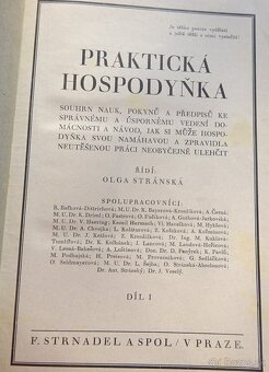 Praktická hospodynka I.-II., vydaná 1927 - 5