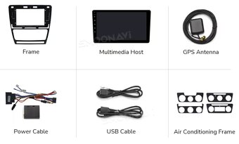 Radio Skoda Octavia 2,2008-2013,10",2+32GB,GPS,BT,WiFi,A12 - 5