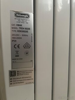 Olejový ohrievač - DeLonghi - 5