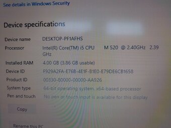 rozpredám funkčný notebook Dell latitude e6410 - 5