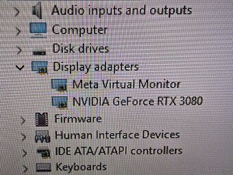 MSI Ventus 3X RTX3080 - 5