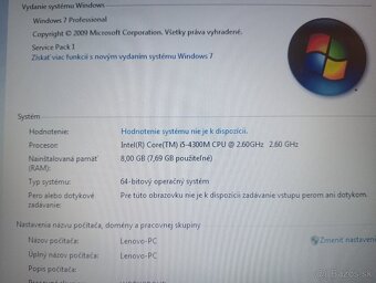 Lenovo Thinkpad T440p , Intel core i5  , 8gb ram , WIN 7 - 5