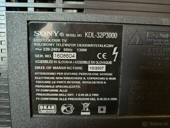 Sony Bravia KDL-32P3000 - 5