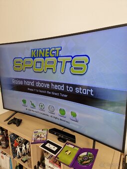 Xbox 360 kinect + 2 kinect hry Kinect Adventures a Sports - 5