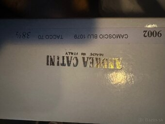 Veľmi málo nosené modré kožené čižmy - 5