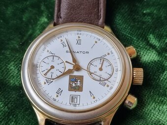 Náramkové hodinky,chronograf senátor. - 5