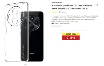 Predám nový Xiaomi Redmi 14C 4 GB / 128 GB čierny - 5