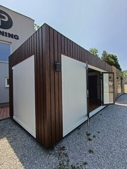 LUXUSNÝ mobilný kontajner PALISANDRO WHITE 6m X 3m - 5