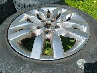 Predám sadu zimných diskov 16" Volkswagen s pneumatikami - 5