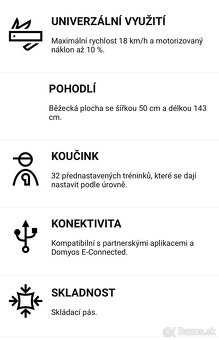 Bežiaci pás Domyos T900C - 5