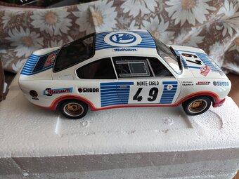 Škoda 130 RS n. 49 rally Monte Carlo 1977 1:18 - 5