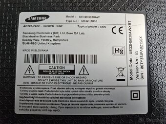 Samsung UE32H5030AW - 5
