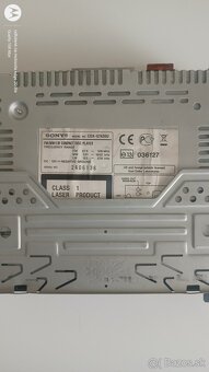 Predám autorádio Sony CDX-GT420U - 5