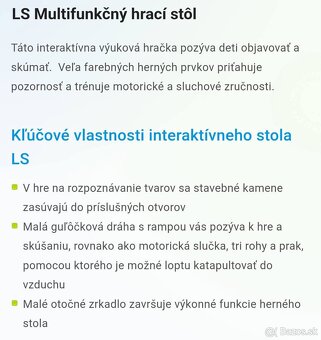 Predám multifunkčný hrací stôl - 5