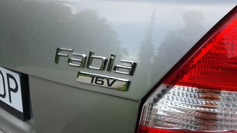 Škoda Fabia 1,4i/16V, naj.Original 40.000km, Garážovana. - 5