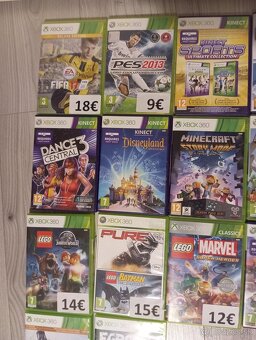 Predám Xbox 360, prislusenstvo a vela hier - - 5