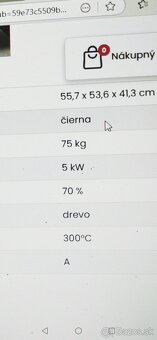 Predám liatinové krbové kachle - 5