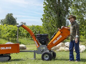 Benzínový štiepkovač DELEKS DK-800 BRIGGS & STRATT - 5