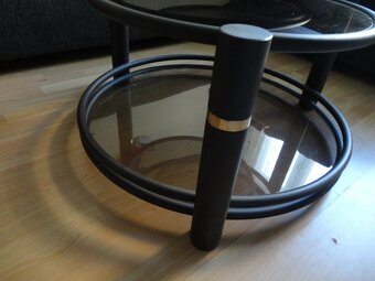 Konferenčný stôl - sklenený, kruhy - 5