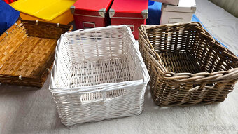 krabice, ulozne boxy, kosiky - mix - 5