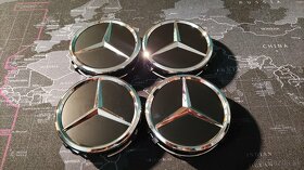 Mercedes krytky stredovej diery kolies 75mm viac farieb BA - 5