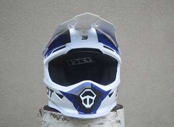 MX detská juniorská prilba helma shot modrá - 5