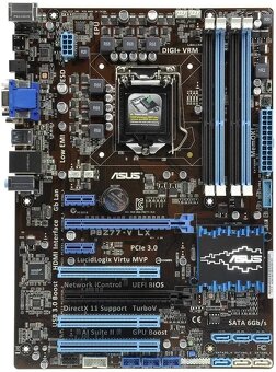 Asus P8Z77-V-LX + CPU I5 3570 - 5