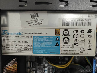 Fractal Design Core 1000 Black Micro ATX cierna / black - 5