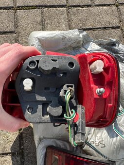 Zadné Led svetlá Audi A4 B8 - 5