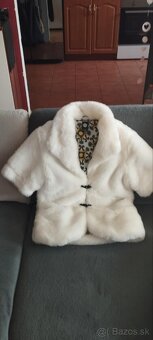 Detský kabátik bielučký - 5