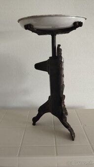 Velmi staré 15kg velké jednomiskové váhy cca 100let staré - 5
