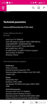 Lenovo LOQ Essential 15IAX9E Luna Grey - 5