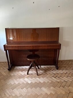 Klavír Scholze SCHOLZE - model 110, r. 1971, s dokladmi - 5
