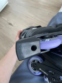 Nové dámske kolieskové korčule K2 Alexis 80 Pro - 5