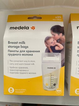 Medela odsávačka mlieka ako nová + darčeky - 5