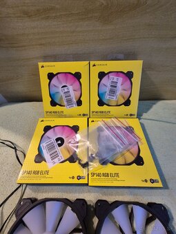 Corsair icue sp140 rgb elite black - 5