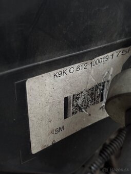 KOMPLET MOTOR K9KC612 1.5 DCI DACIA LOGAN 2 - 5