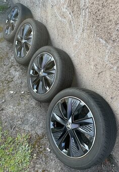 originální ALU kolesá škoda procyon R18, Letní pneu - 5