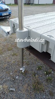 Plávajúce prístavné mólo, plastové plaváky - 5
