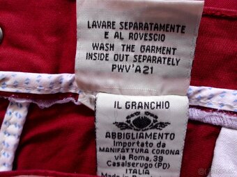 IL Granchio Italy pánske krátke nohavice v.L - 52 - 5